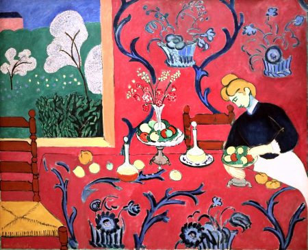 The Dessert - Fauvisme maleri af Henri Matisse